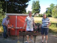 Geslaagde barbecue Geslaagde barbecue